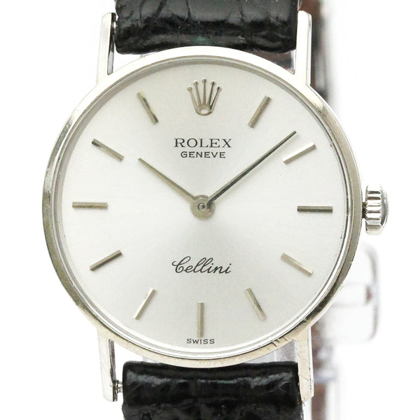 Rolex Cellini Mechanical White Gold (18K) Womens Dress/Formal 3810
