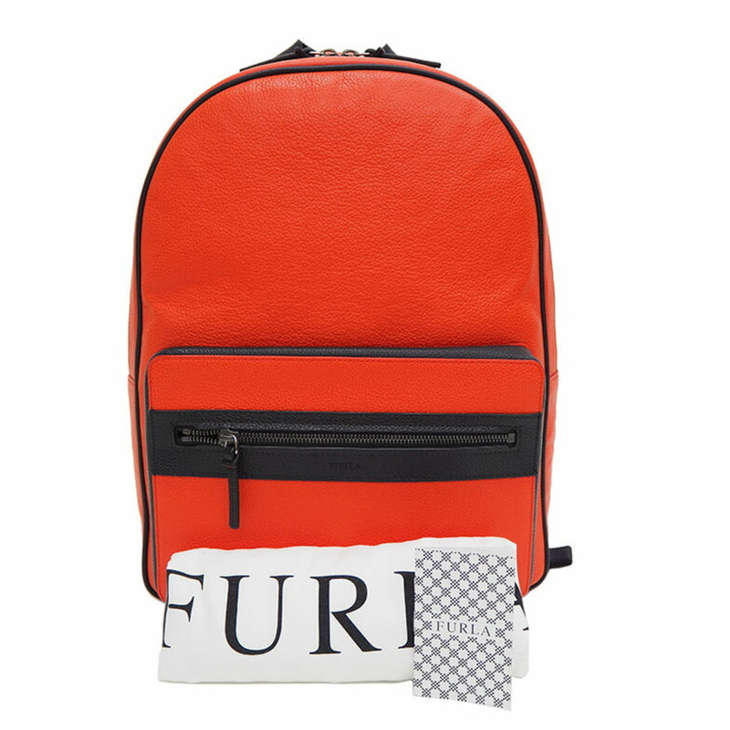 Furla 985933 Downtown Backpack Orange Bag