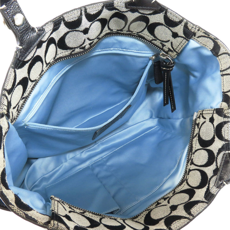 Coach F15146 Signature Tote Bag Canvas Ladies