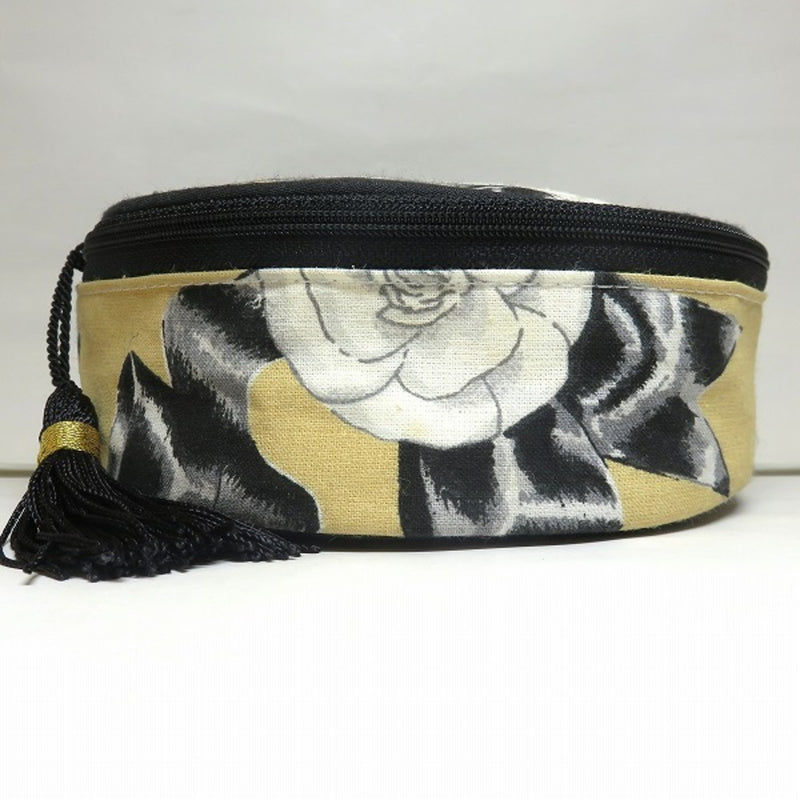 Chanel CHANEL Camellia Cosmetic Pouch Floral Bag Ladies