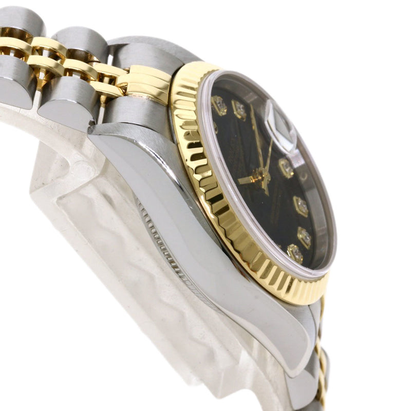 Rolex 79173G Datejust 10P Diamond Watch Stainless Steel / SSxK18YG Ladies ROLEX