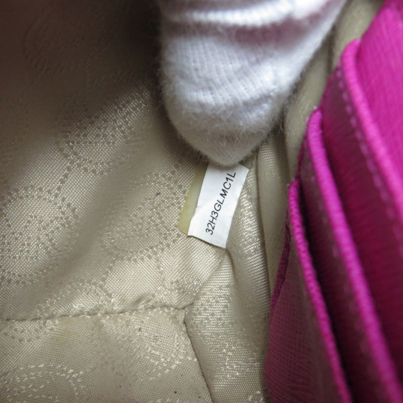 Michael Kors logo mark shoulder bag leather ladies