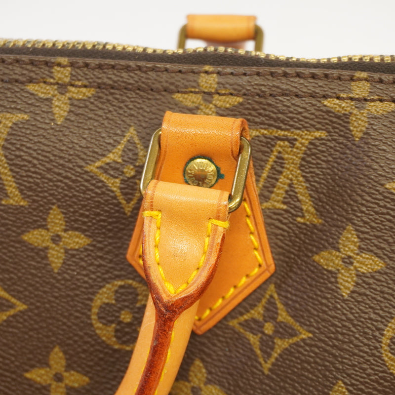 Auth Louis Vuitton Monogram Speedy 40 M41522 Womens Boston BagHandbag