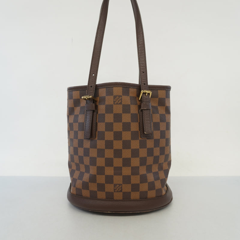Auth Louis Vuitton Damier Marais N42240 Womens HandbagTote Bag