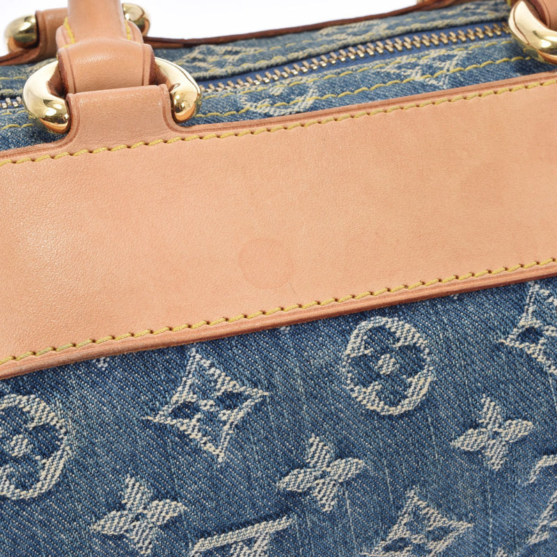 LOUIS VUITTON Monogram Neo Speedy Blue M95019 Unisex Handbag