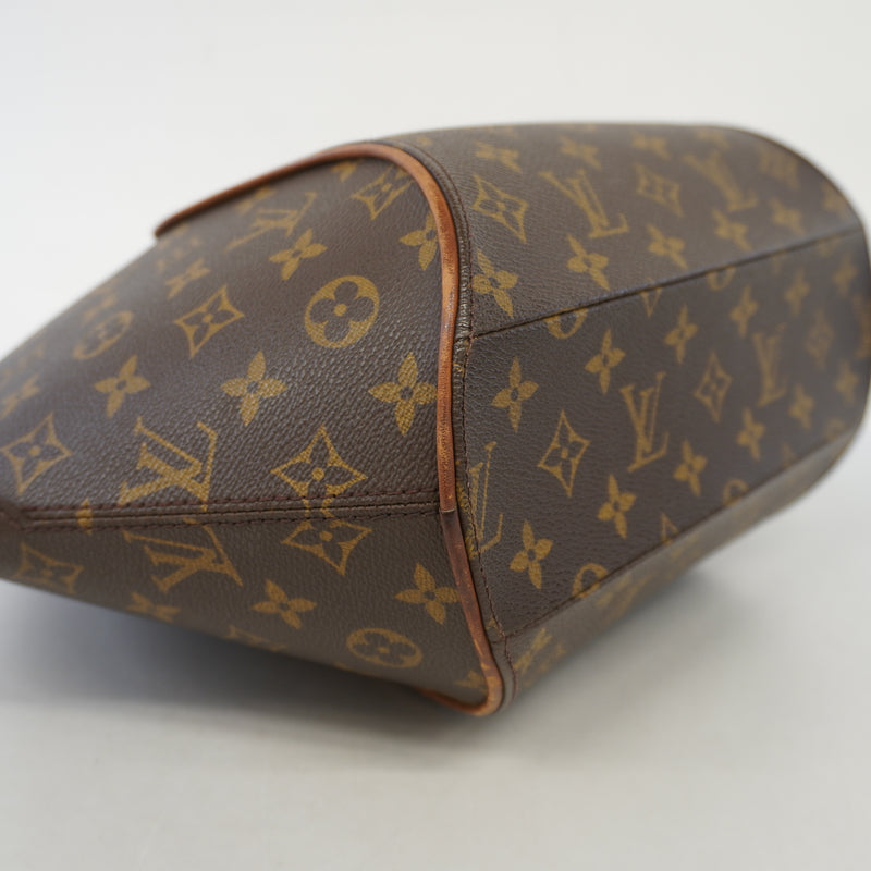Auth Louis Vuitton Monogram Ellipse MM M51126 Womens Handbag
