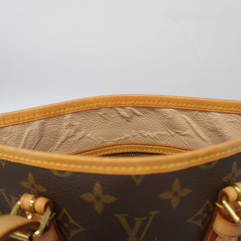 Auth Louis Vuitton Monogram Petit Bucket M42238 Womens HandbagTote Bag