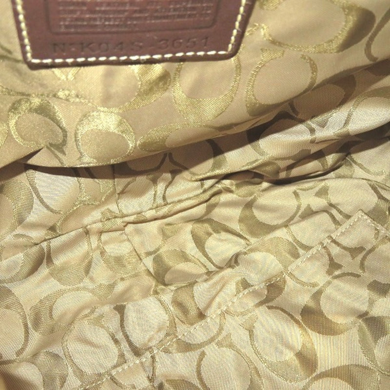 Coach COACH 3651 Leather Bag Shoulder Ladies
