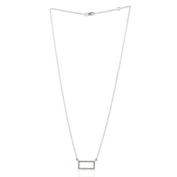 0.28ct Diamond Necklace 925 Sterling Silver Jewelry