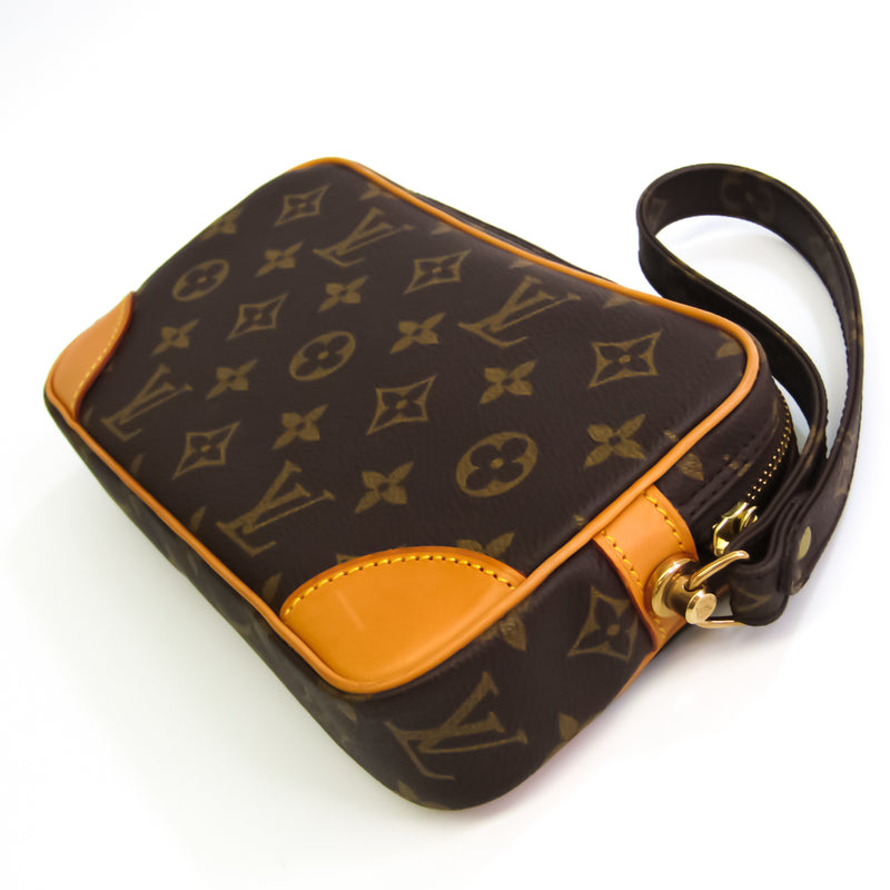 Louis Vuitton Monogram Marly Dragonne PM M51827 Womens Clutch Bag Monogram
