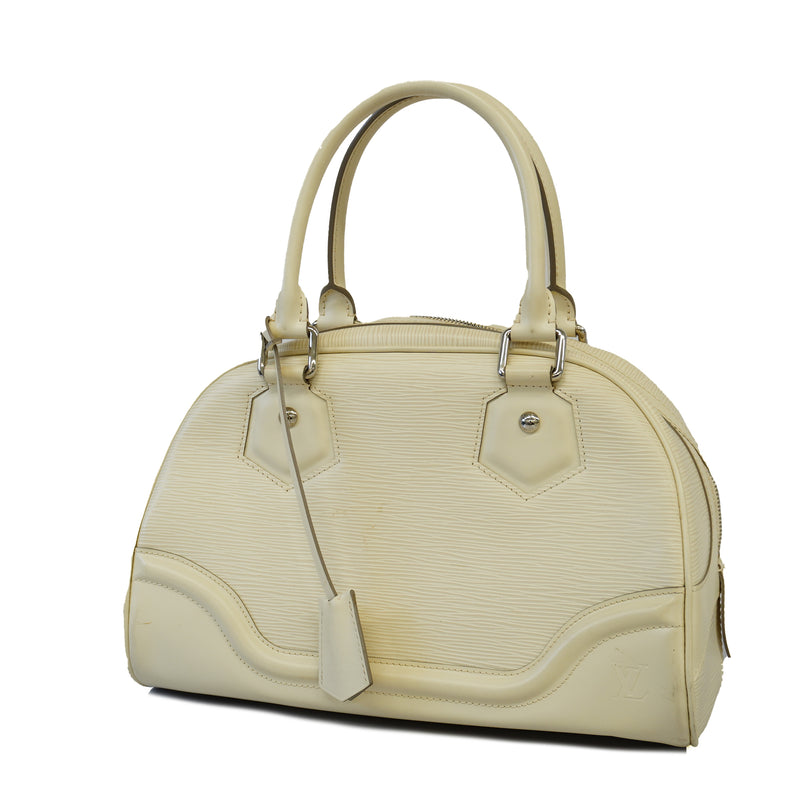 Auth Louis Vuitton Handbag Epi Bowling Montaigne PM M5932J Evoire