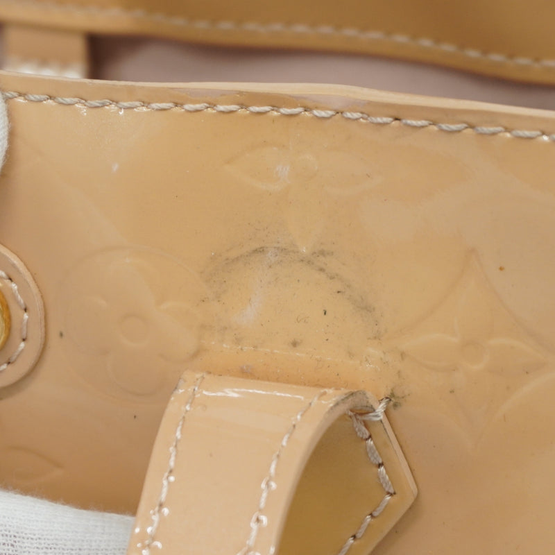 Auth Louis Vuitton Monogram Vernis Wilshere PM Wilshere PM M91642 Womens Handbag Rose