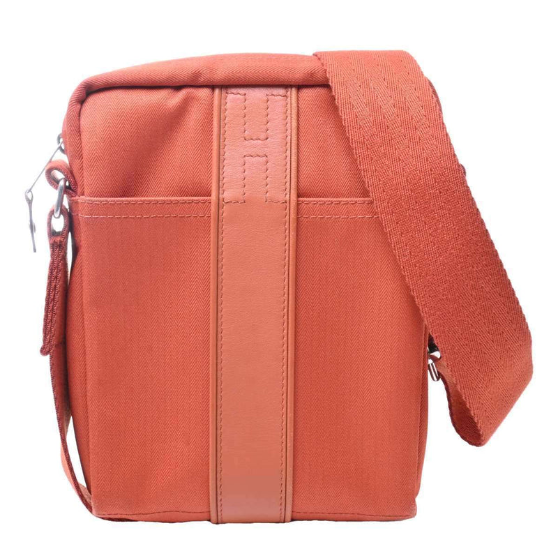 Hermes Acapulco Womens Canvas Shoulder Bag Orange