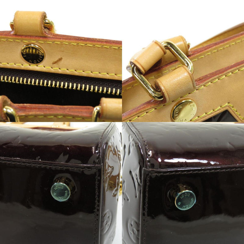 Louis Vuitton M91619 Bu MM Amarant Verni Handbag Ladies LOUIS VUITTON