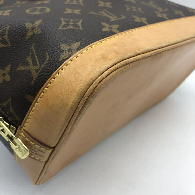 LOUIS VUITTON M51130 Alma Monogram Handbag Leather Louis Vuitton