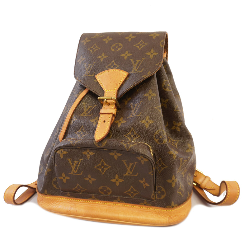 Auth Louis Vuitton Monogram Monsuri MM M51136 Womens Backpack