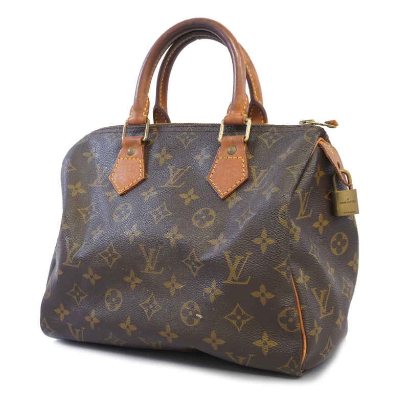 Auth Louis Vuitton Monogram Speedy 25 M41528 Womens Handbag