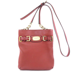 Michael Kors Logo Shoulder Bag Leather Ladies