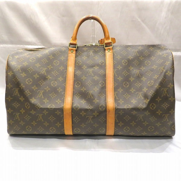Louis Vuitton Monogram Keepall 55 M41424 Bag Boston Unisex
