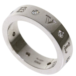 Bvlgari Roman Sorbet Diamond # 52 Rings K18 White Gold Ladies