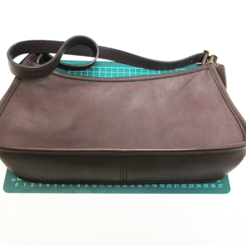 Coach COACH Shoulder Bag Old Leather Brown JOC 9071 Womens Mens