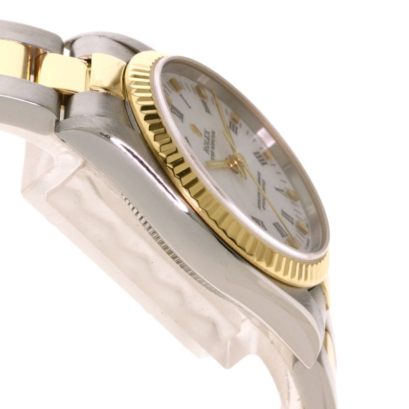 Rolex 67513 Oyster Perpetual Watch Stainless Steel K18YG Boys