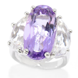 Brand New Pink Amethyst Ring