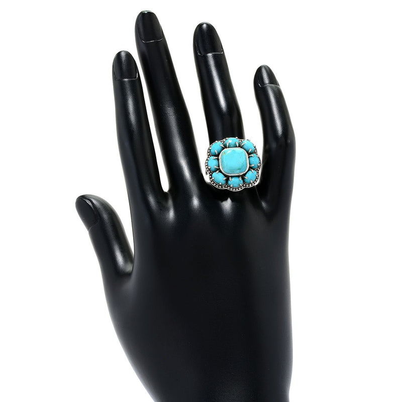 Brand New Blue Mohave Turquoise Ring