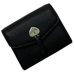 Kate Spade Bi-Fold Wallet Black Gold Marty K6026 Leather kate spade Ladies