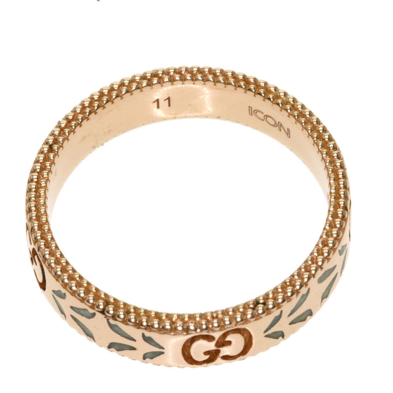 Gucci Icon Bloom Diamond # 11 Ring / K18 Pink Gold Ladies GUCCI