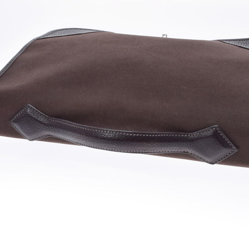 HERMES Hermes Victoria Shoulder Brown □ H engraved (around 2004) Unisex canvas / fjord shoulder bag