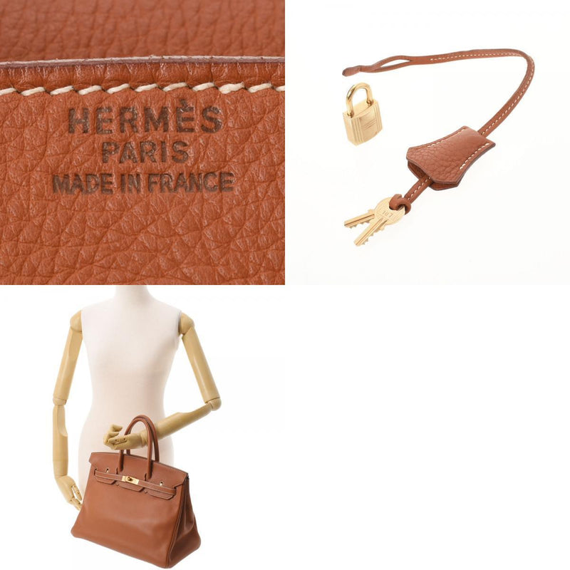 HERMES Hermes Birkin 35 Etrusk  Z engraved (around 1996) Ladies Taurillon Clemence handbag