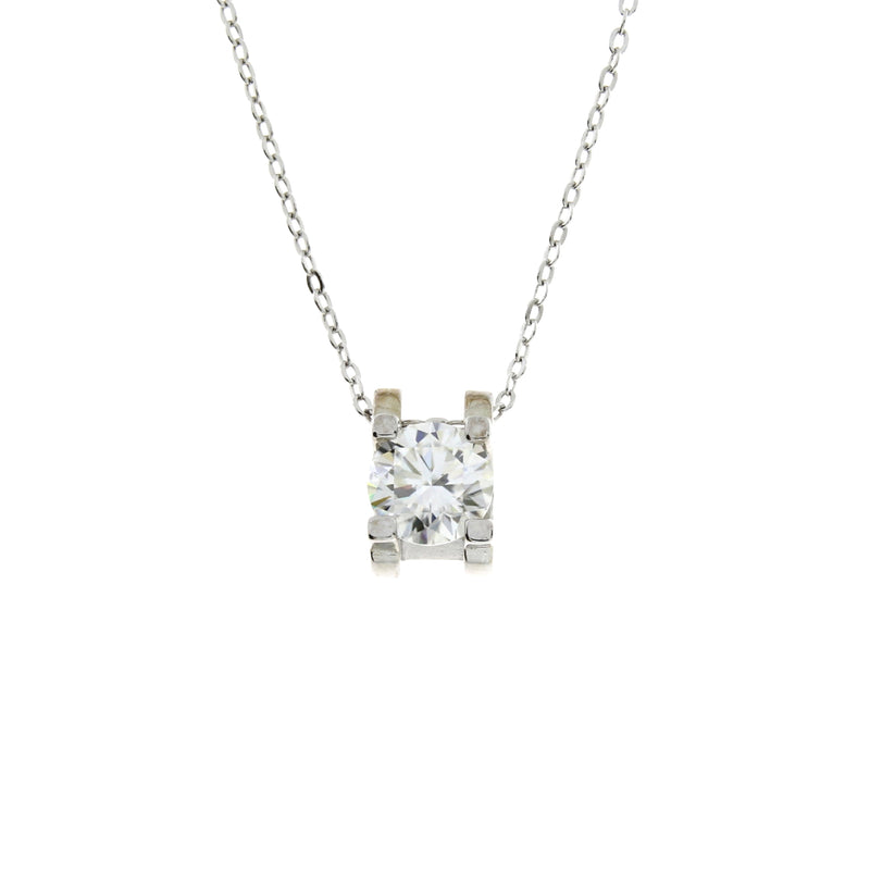 .88ct Moissanite Fashion Pendants Sterling Silver