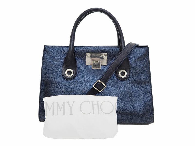 Jimmy Choo JIMMY CHOO Riley Handbag Navy