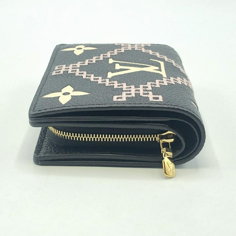 LOUIS VUITTON Louis Vuitton Portfore Claire M81139 2022 New Bi-Fold Wallet Black
