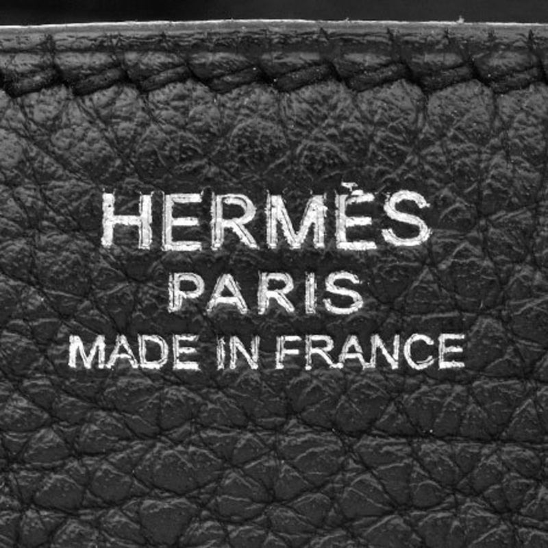 Hermes HERMES Handbag Lindy 30 Taurillon Clemence Black  J Engraved 050161CK-89