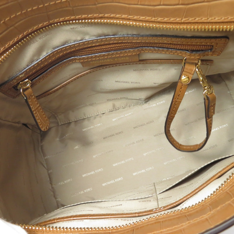 Michael Kors 2WAY Tote Bag Canvas Leather Ladies