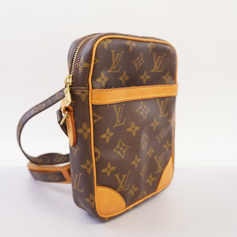 Auth Louis Vuitton Monogram Danube M45266 Womens Shoulder Bag