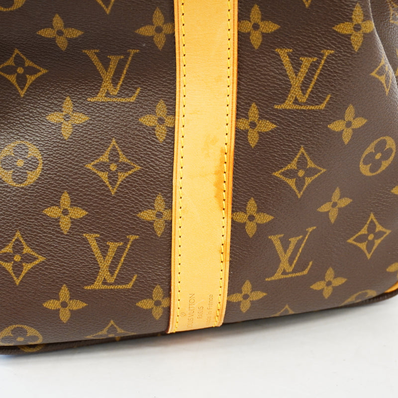 Auth Louis Vuitton Boston Bag Monogram Keepall Bandolier 45 M41418 Unisex