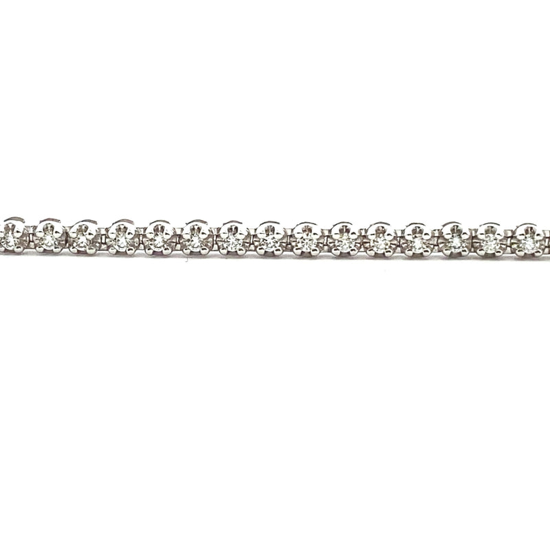 1.00ct Moissanite Tennis Bracelet 10KT White Gold