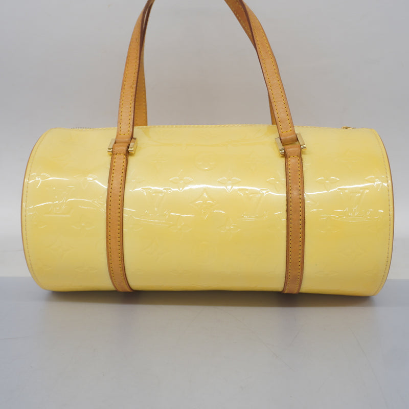 Auth Louis Vuitton Monogram Vernis Bedford M91331 Womens Handbag Pearl