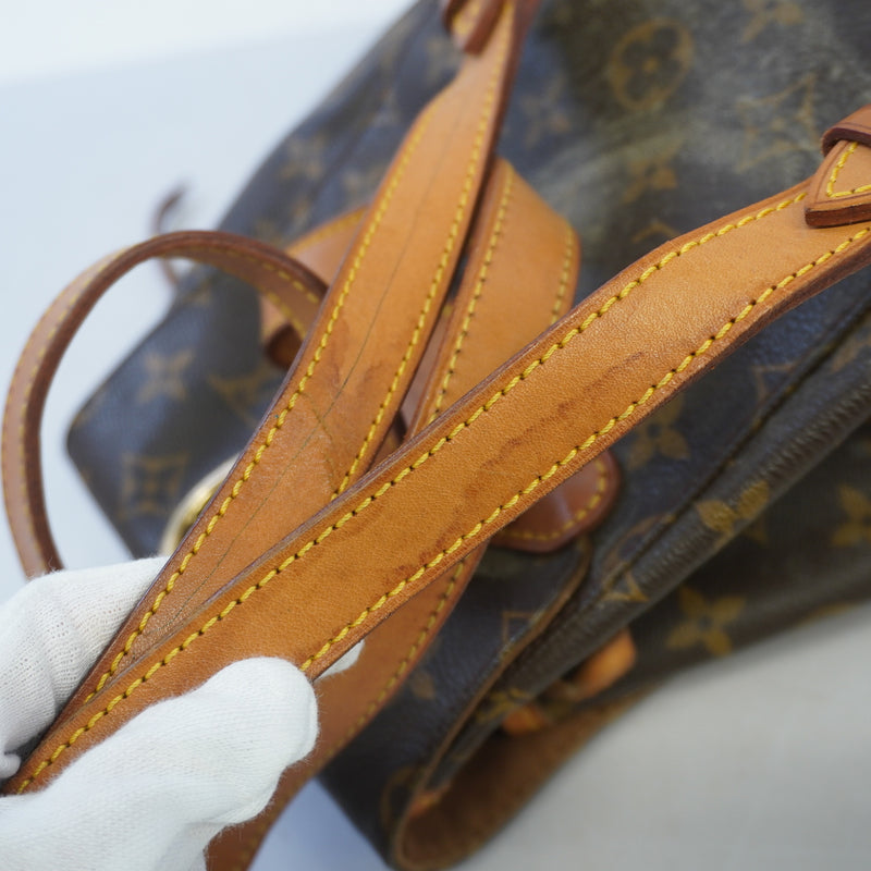 Auth Louis Vuitton Monogram Monsuri MM M51136 Womens Backpack
