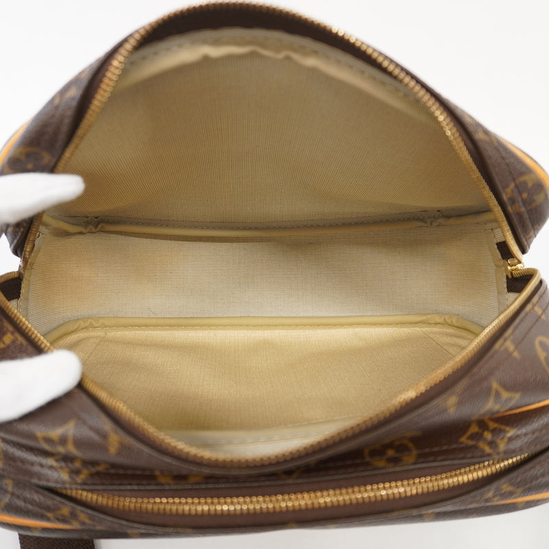 Auth Louis Vuitton Monogram Reporter PM M45254 Womens Shoulder Bag