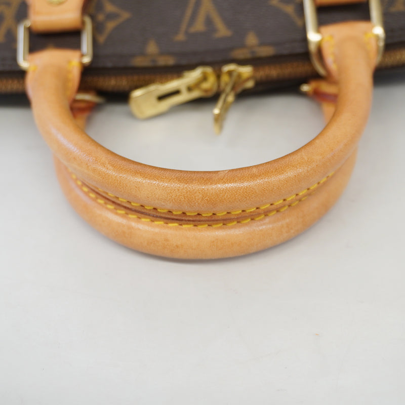 Auth Louis Vuitton Monogram Alma M51130 Womens Handbag