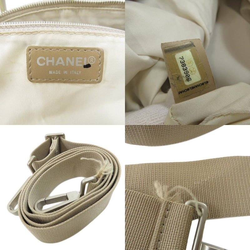 Chanel New Travel Line Boston Bag Nylon Jaguar Ladies CHANEL