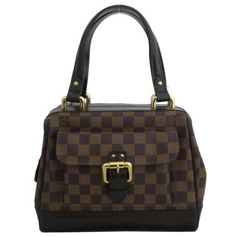 Louis Vuitton Bag Damier Knightsbridge Brown Gold Hardware Canvas Handbag Ladies N51201