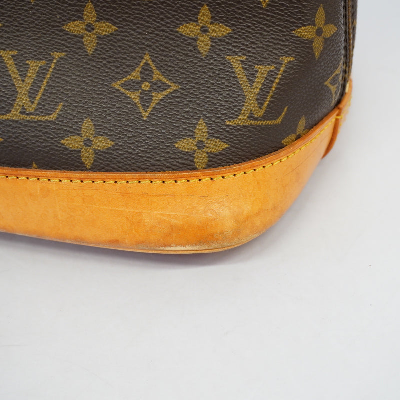 Auth Louis Vuitton Monogram Alma M51130 Womens Handbag