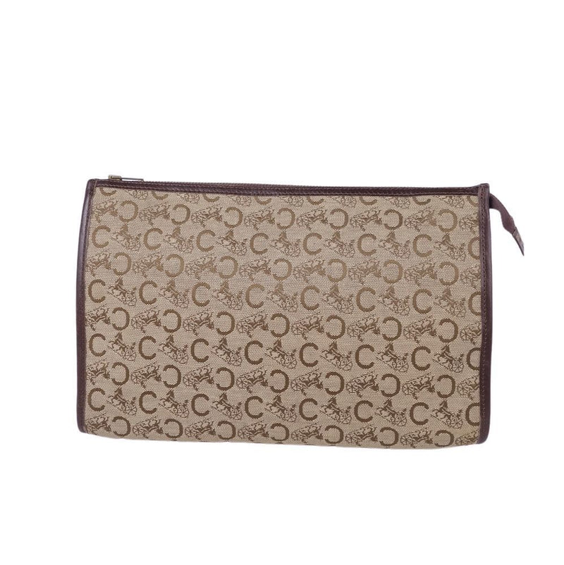 Celine Saluki C Macadam Clutch Ladies Second Leather