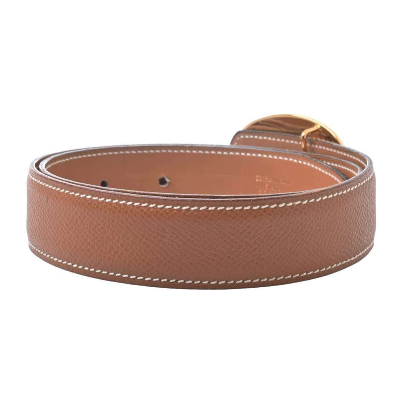 Hermes Womens Leather Standard Belt Brown