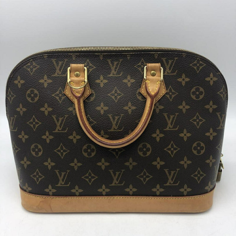 LOUIS VUITTON M51130 Alma Monogram Handbag Leather Louis Vuitton